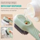 Multi-Functional Scrubbing Brush With Soap Dispenser