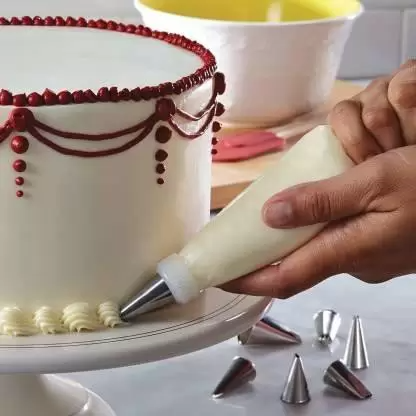 15 Pcs Cake Decorating Set Frosting Icing Piping Bag