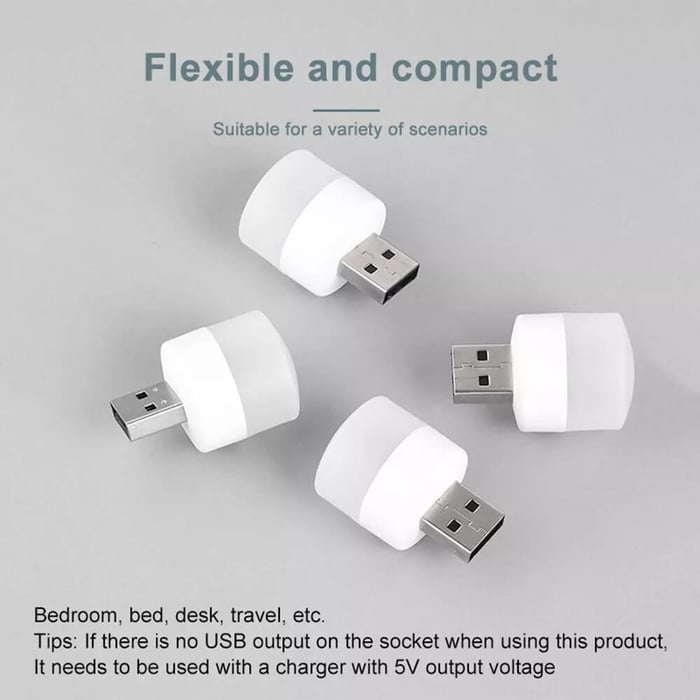 USB Mobile Small Round Light