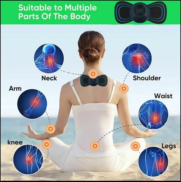 Combo Deal EMS Butterfly Massager & EMS Foot Massager