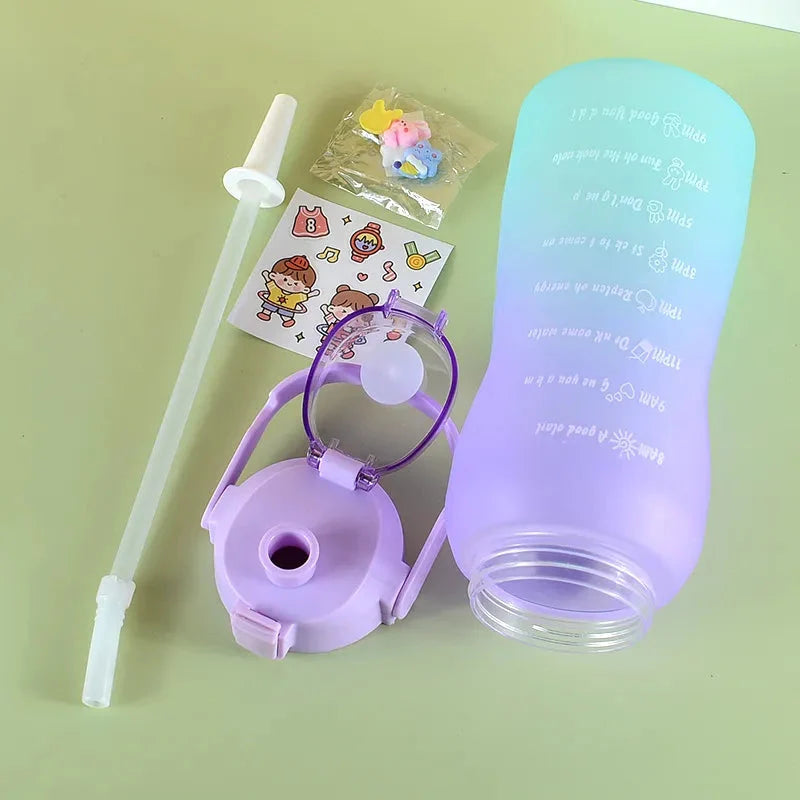 3 PCS 1 Set Sports Water Bottle