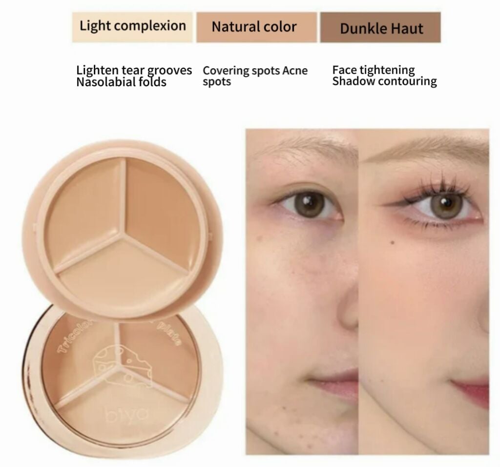 3-In-1 Contouring And Brighten Concealer