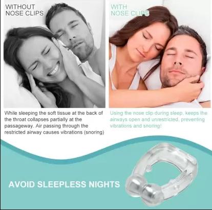 Anti Snoring Nose Clip (PACK OF 4)