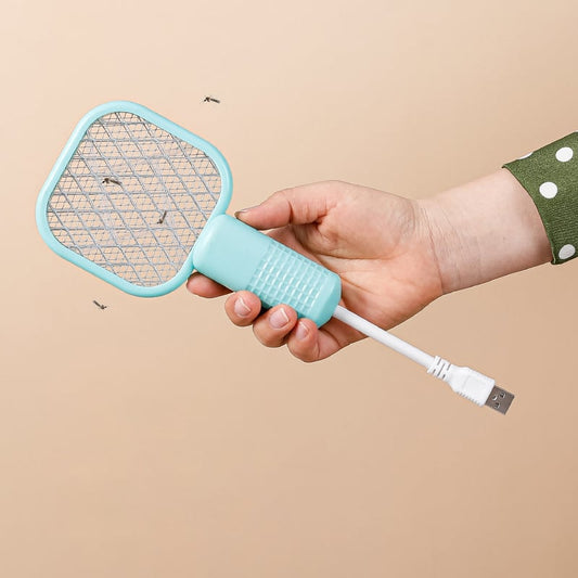 Outdoor electric mosquito swatter