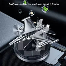 Car Perfume Aromatherapy Car Solar Power Car Air Freshener Airplane Rotating