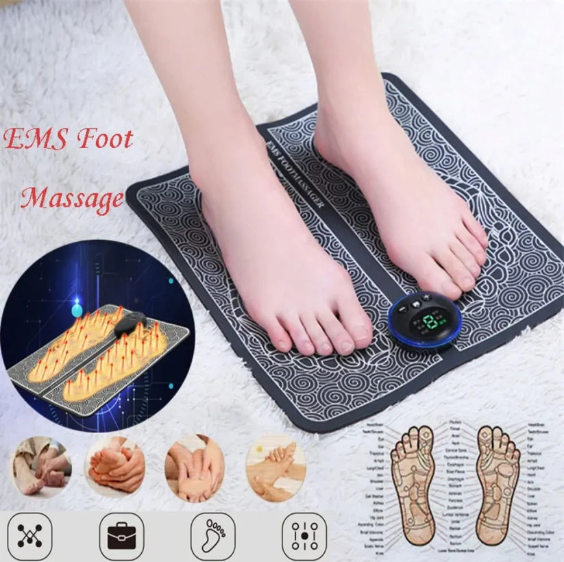 Combo Deal EMS Butterfly Massager & EMS Foot Massager