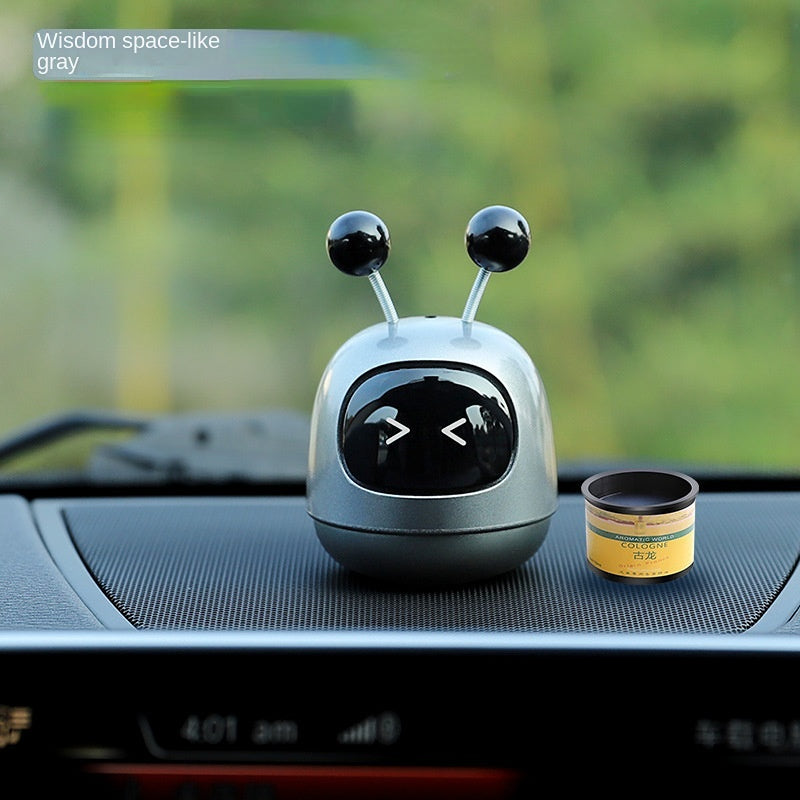 Mini Robot Car Perfume For Car Dashboard Decoration