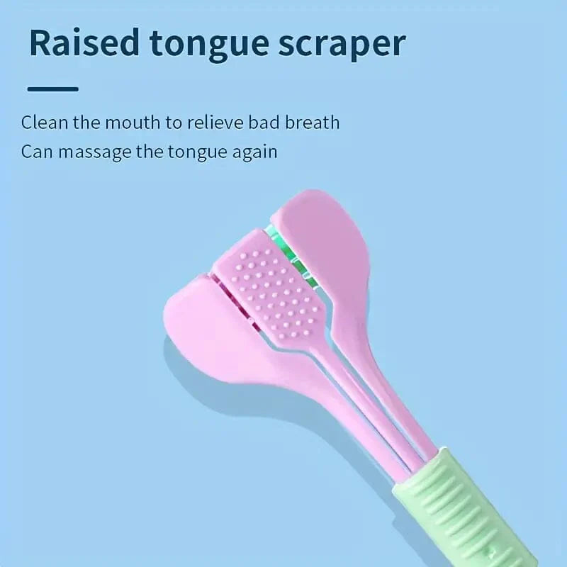 TriClean Nano 360° 3-Sided Toothbrush 🦷✨ (Buy 1 Get 1 Free🔥🔥)