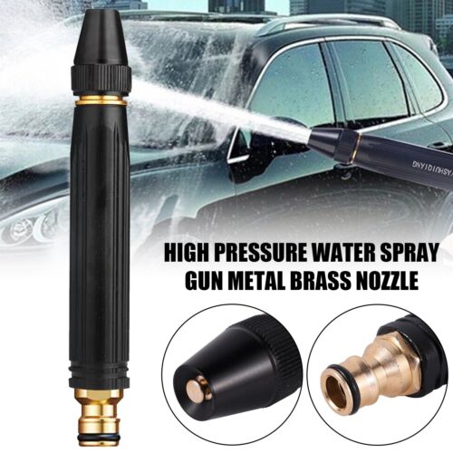 PORTABLE SPRAY GUN - HIGH PRESSURE METAL WATER NOZZLE