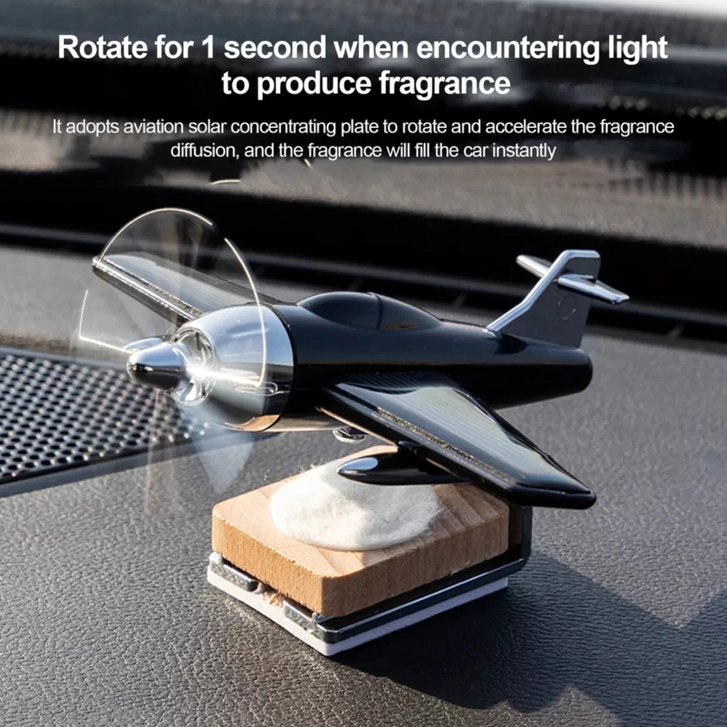 Solar-Powered Aircraft for Car Fragrance